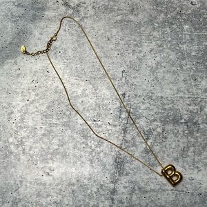 Maison Irem Balloon Initial Letter Necklace